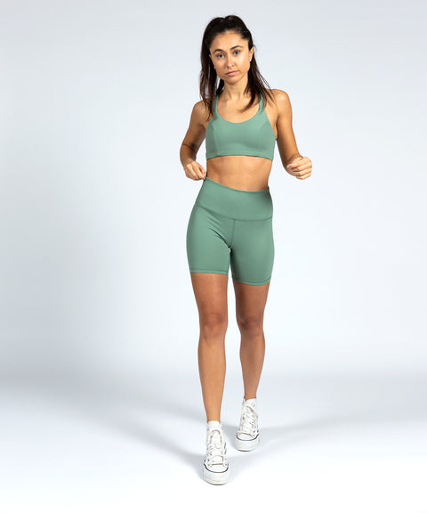 Cycle Short - Moss Green